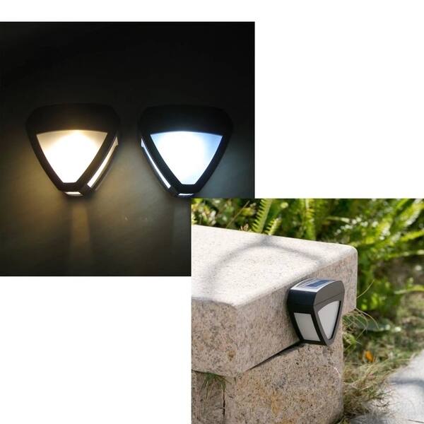 Solar Power Wall Mount LED Light Outdoor Garden Path Landscape Fence Yard Lamp C Solar Power Wall Mount LED Light Outdoor Garden Path Landscape Fence Yard Lamp C