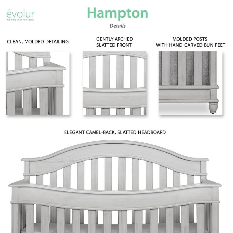 evolur hampton crib