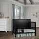 preview thumbnail 2 of 3, Dream On Me Morgan 5 in 1 Convertible Crib - Black