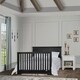 preview thumbnail 5 of 3, Dream On Me Morgan 5 in 1 Convertible Crib - Black