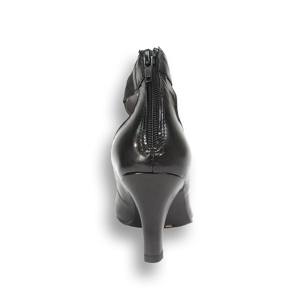wide pumps with ankle strap