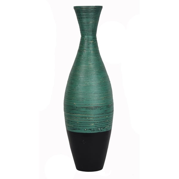 Shop Nola 36 Spun Bamboo Floor Vase On Sale Free Shipping