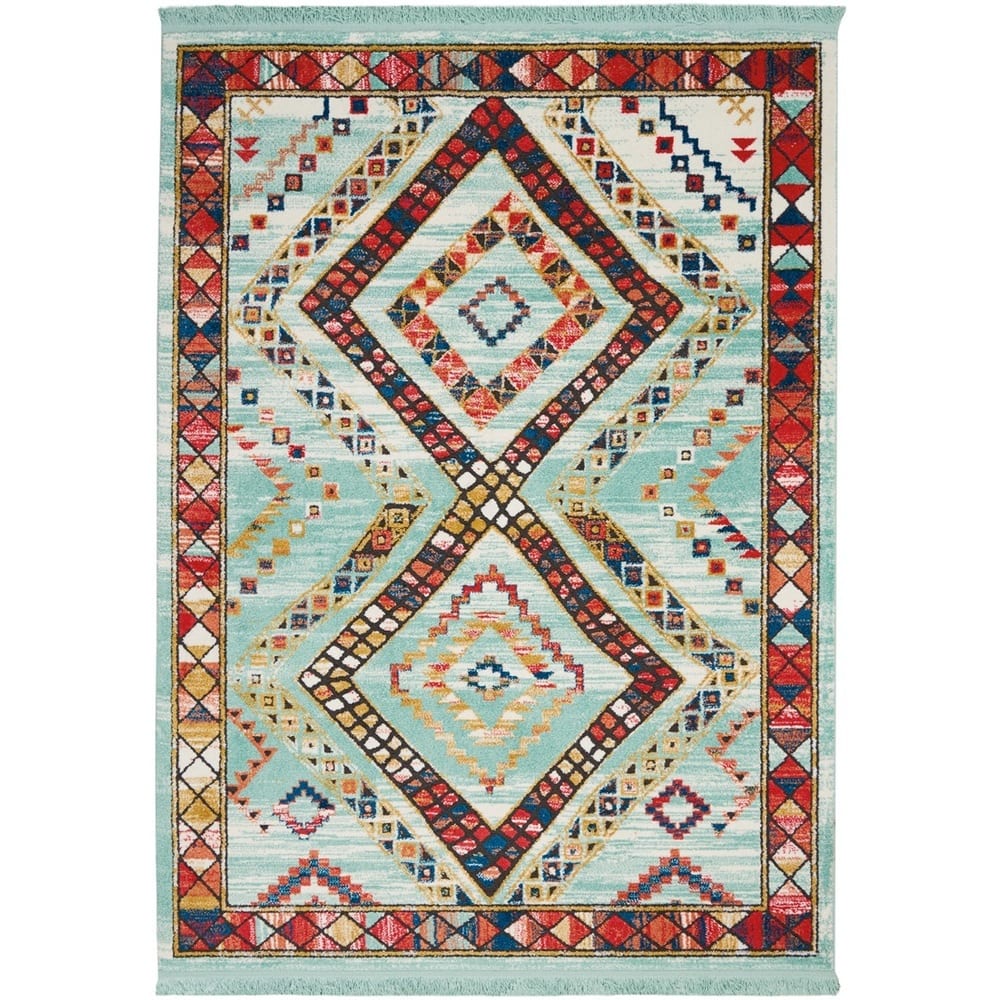 Nourison Tribal Decor Diamond Area Rug