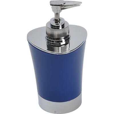 Evideco Soap and Lotion Dispenser Shiny Color with Chrome Parts