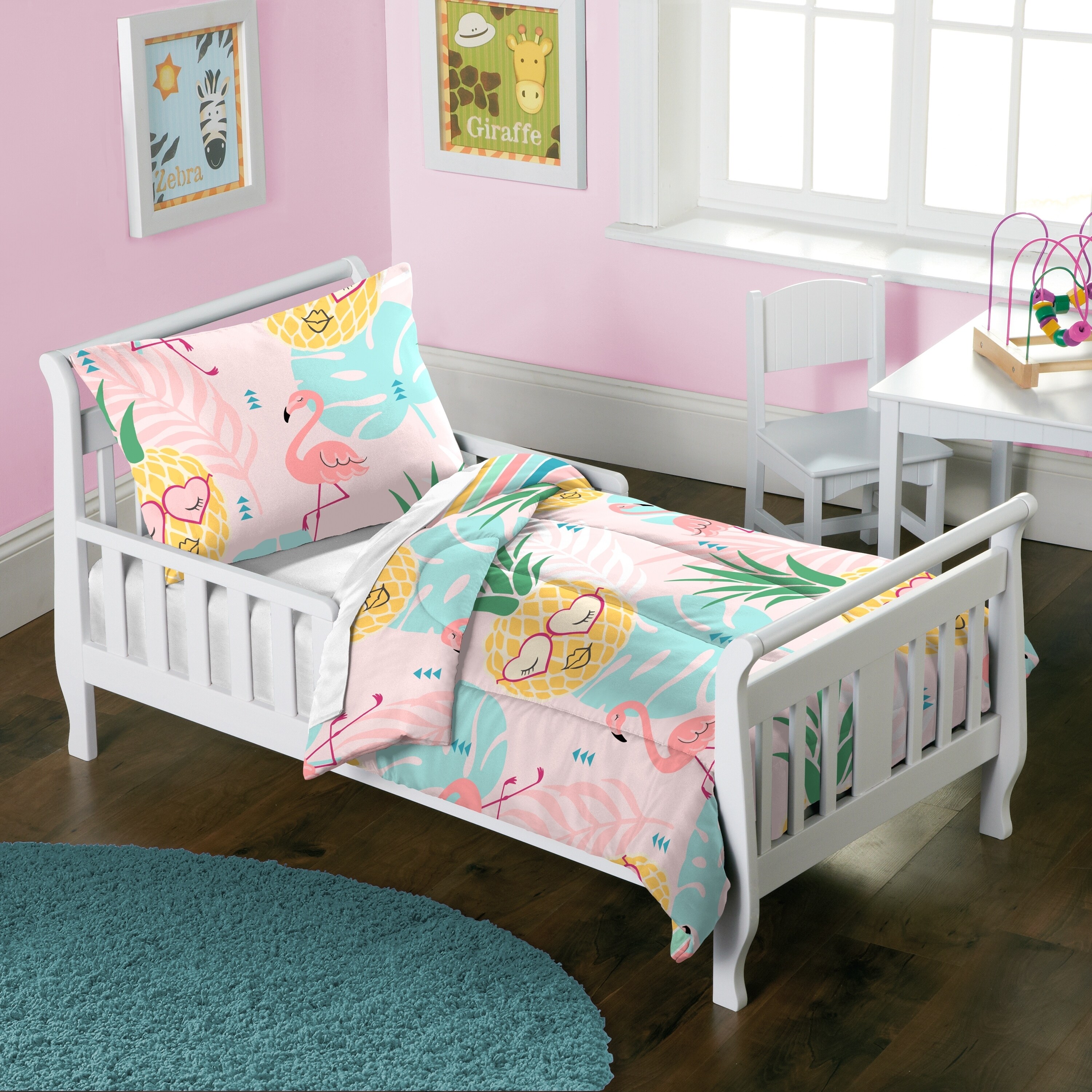 Shop Dream Factory Pineapple 2 Piece Toddler Comforter Set Free