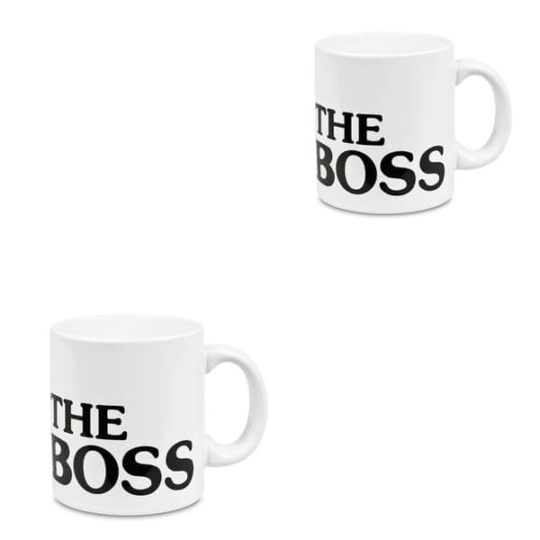 Waechtersbach 6-Piece the Boss Black Ceramic Mug Set 01S6MG4081 - The Home  Depot