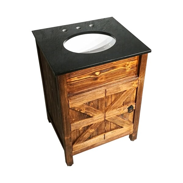 Y Decor Barn Door Vanity 24 Wide Free Shipping Today Y Decor Barn Door Vanity 24 Wide