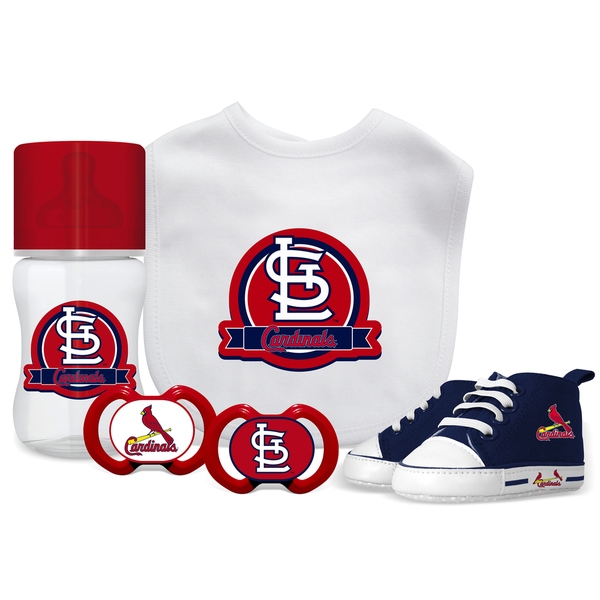 Shop St. Louis Cardinals MLB 5 Pc Infant Gift Set - Free Shipping On Orders Over $45 - Overstock ...