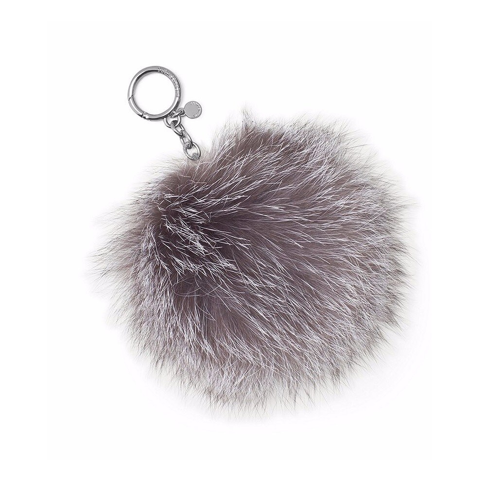 pom pom key charm