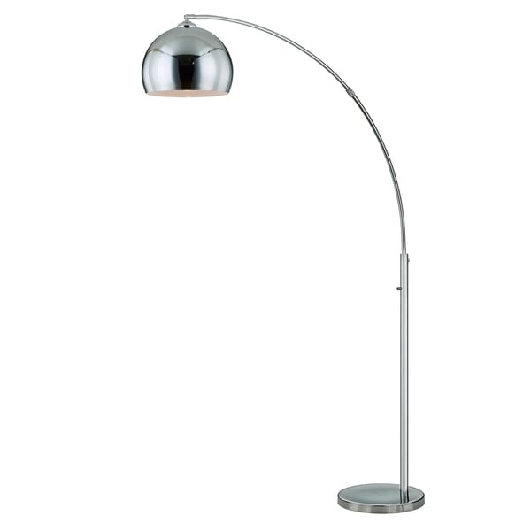 floor silver lamp