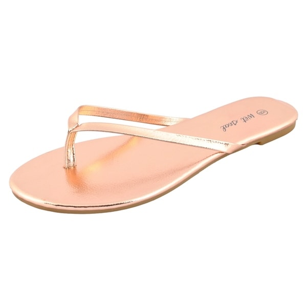 black and gold flip flops womens