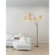 preview thumbnail 2 of 3, Artiva Lucianna 83" Antique Bronze 5-Arch LED Floor Lamp W/Dimmer
