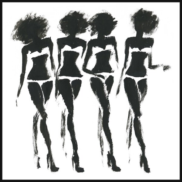 Marmont Hill - Handmade Disco Glam Floater Framed Print on Canvas