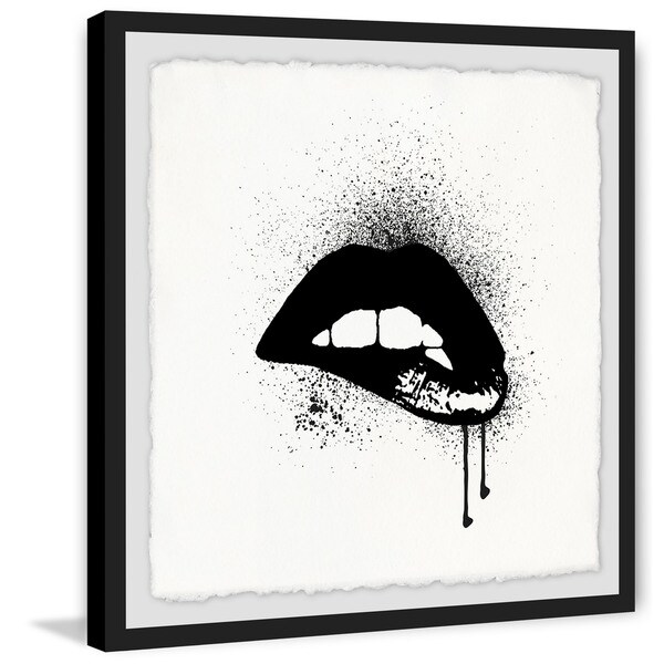 black lips painting