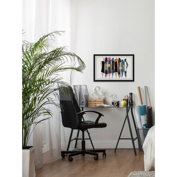 'The Catwalk' Framed Painting Print MultiColor Bed Bath & Beyond