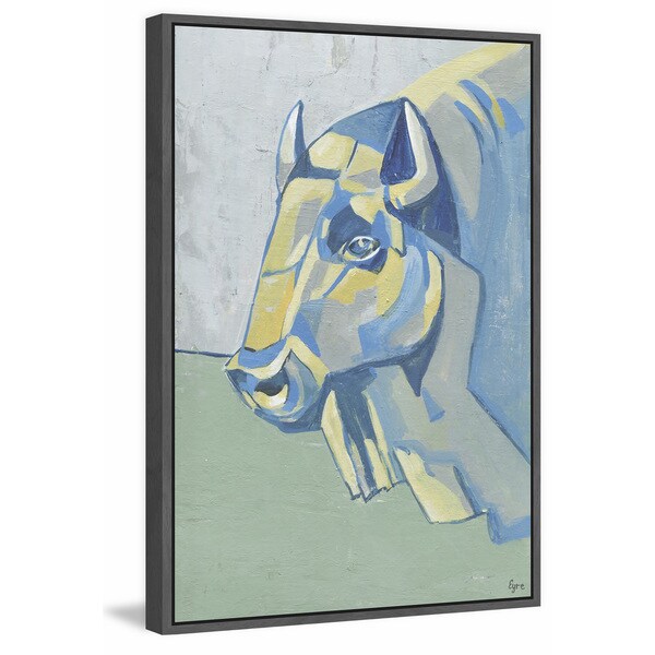Marmont Hill - Handmade On a Mission Floater Framed Print on Canvas