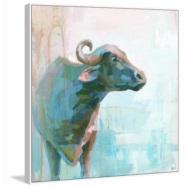 Marmont Hill - Handmade La Vaca Floater Framed Print on Canvas