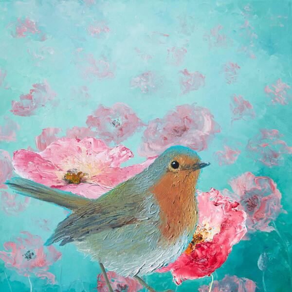 Shop Oiseau De Paradis Painting Print On Wrapped Canvas