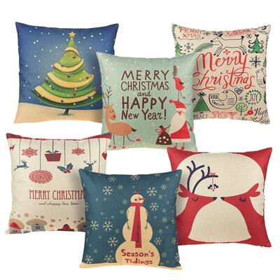 Buy Spot Clean Pillow Covers Christmas Throw Pillows Online At