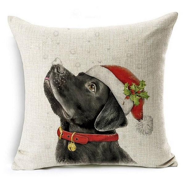 black lab pillow case