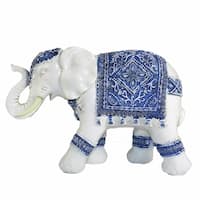 Shop Resin Sitting Elephant Statue - Free Shipping Today - Overstock ...