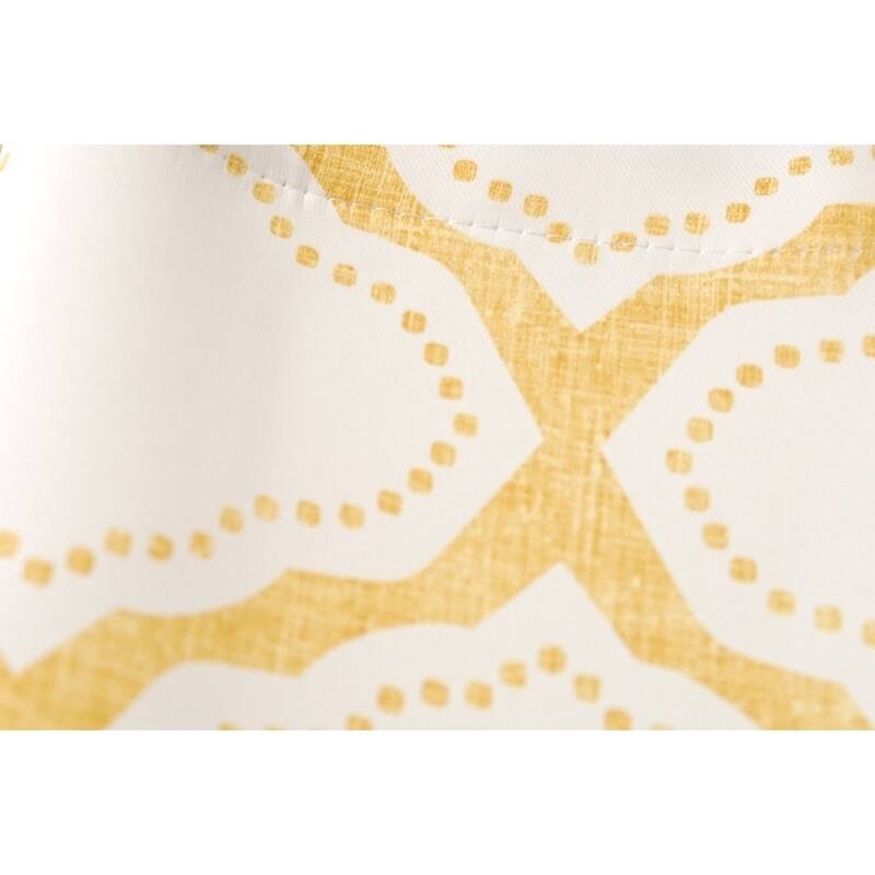 DriftAway Geo Trellis Window Curtain Valance