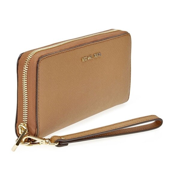 michael kors continental wallet acorn