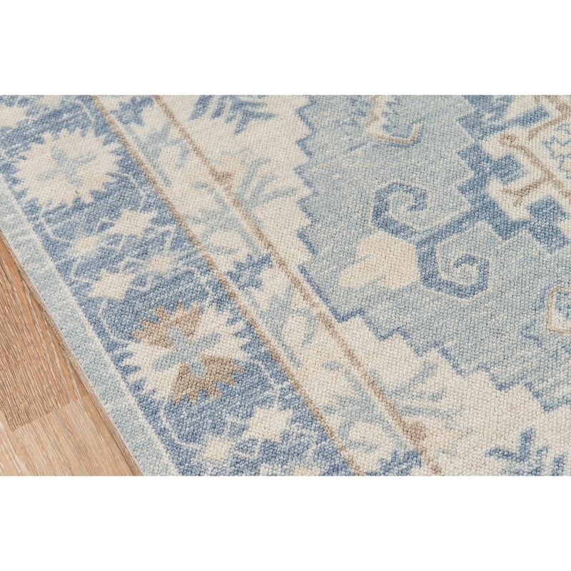 Momeni Anatolia Wool and Nylon Traditional Medallion Area Rug
