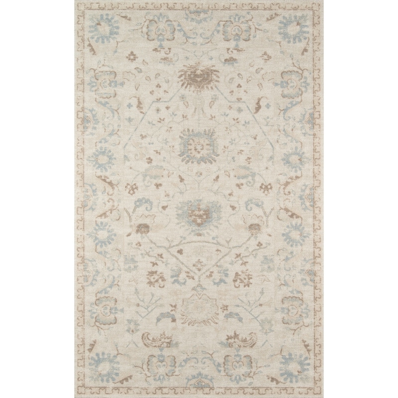 Momeni Anatolia Wool Blend Traditional Area Rug - 7'9" x 9'10" - Beige