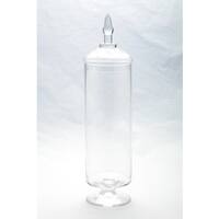 Clear Apothecary Jar