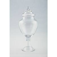 Clear Apothecary Jar