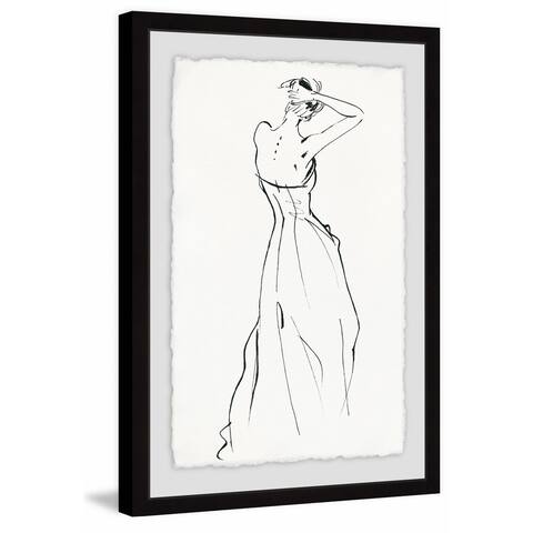 Marmont Hill - Handmade Sexy Back II Framed Print