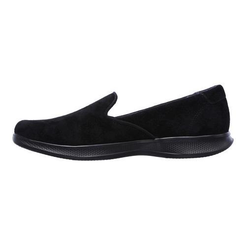 skechers go step lite suede slip on