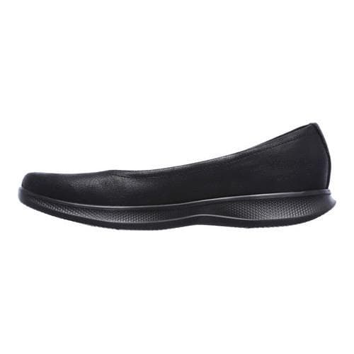 skechers go step lite black leather