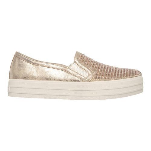 Women's Skechers OG 97 Double Up Shiny Dancer Slip On Sneaker Rose Gold - Free Shipping Today 