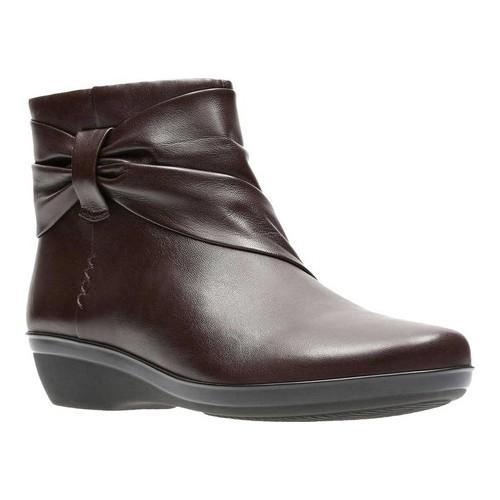 clarks platform ankle boots