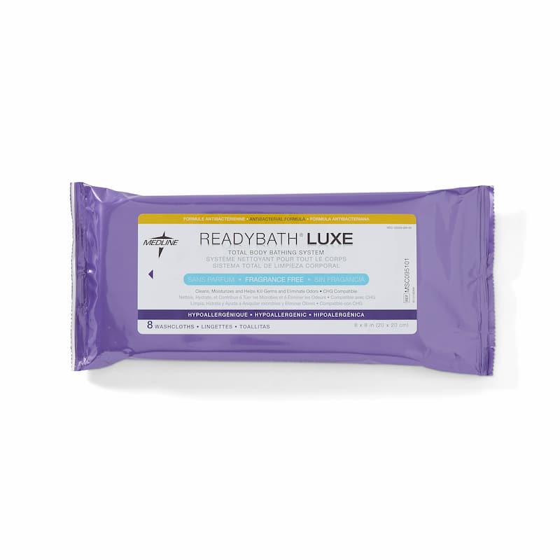 ReadyBath LUXE Total Body Cleansing Heavyweight Washcloths