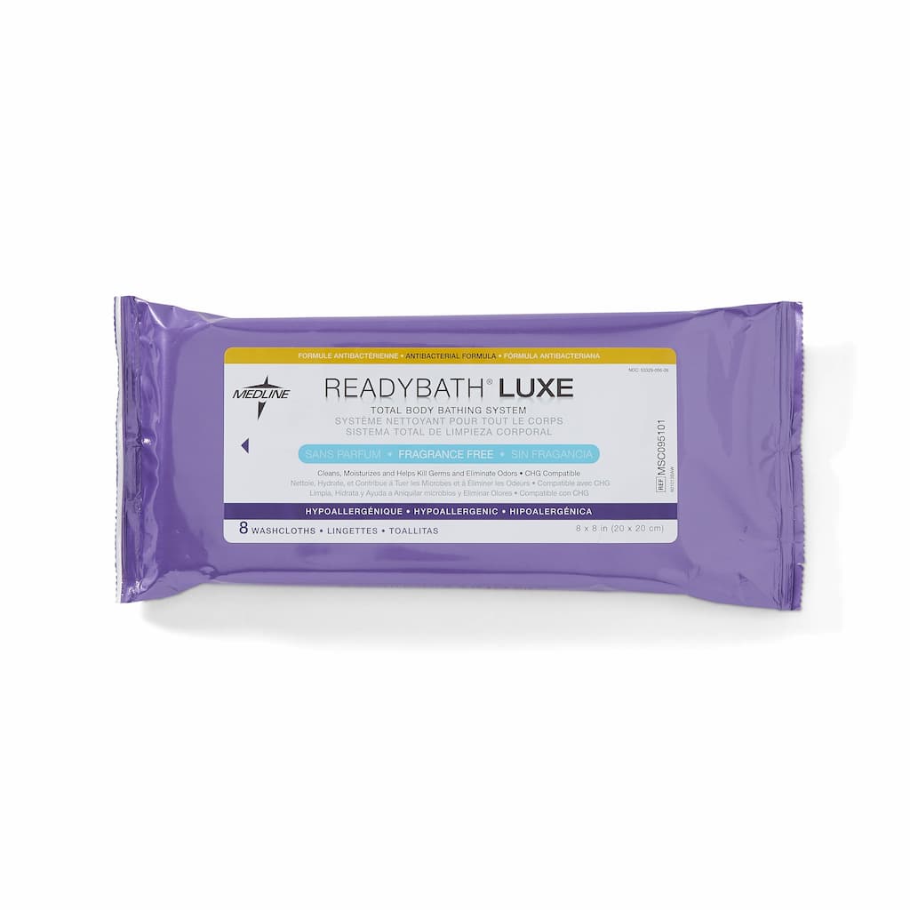 ReadyBath LUXE Total Body Cleansing Heavyweight Washcloths