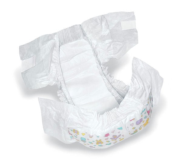 Medline Dry Time Size 6 Disposable Baby Diapers (Case of 120)