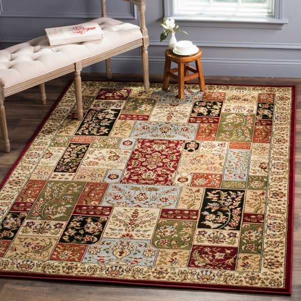 Safavieh Lyndhurst Traditional Multicolor/ Ivory Rug - 5'3" x 7'6"