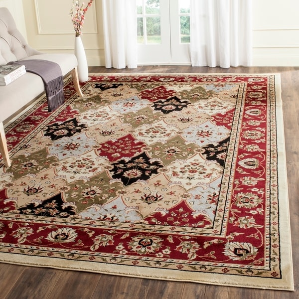 Safavieh Lyndhurst Traditional Oriental Multicolor/ Red Rug - 8' X 11'