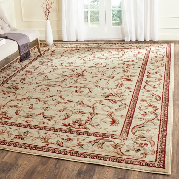 Safavieh Lyndhurst Traditional Oriental Ivory/ Ivory Rug - 8' x 11'