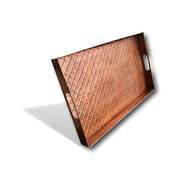 Multi-Purpose Large Boot and Shoe Tray - Copper 23" Boot Tray