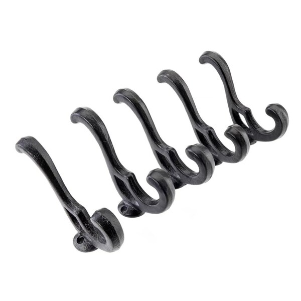 antique black coat hooks