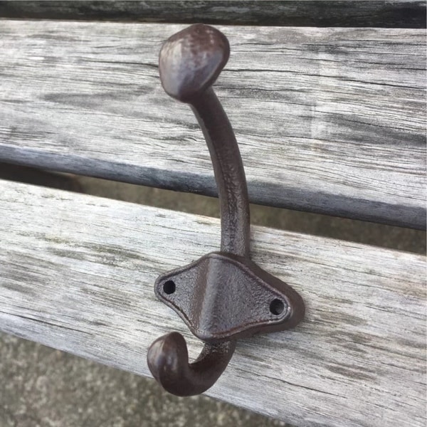 retro iron wall hook