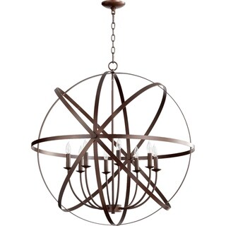 Celesti 8-light Sphere Chandelier (Bronze Finish) - Chandeliers For Bedrooms by Overstock.com