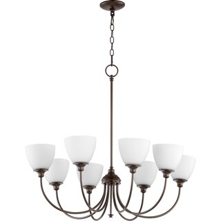 Quorum International Celeste Family 8 Light Chandelier (oiled bronze) - Chandeliers For Bedrooms by Overstock.com