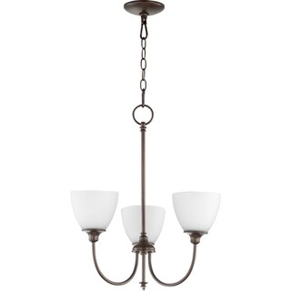 Quorum International Celeste Family 3 Light Chandelier (oiled bronze) - Chandeliers For Bedrooms by Overstock.com