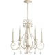 preview thumbnail 1 of 0, Ansley 5-light Chandelier White