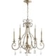 preview thumbnail 2 of 0, Ansley 5-light Chandelier
